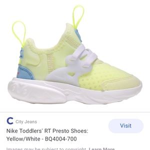 Nike’s Toddler RT Presto Shoes